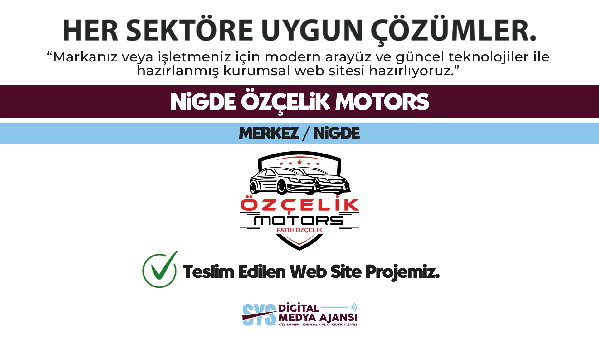 Niğde Özçelik Motors