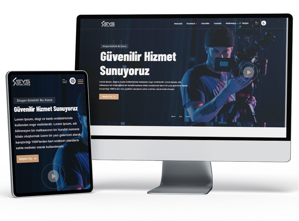 Produksiyon V1 Web Tasarım